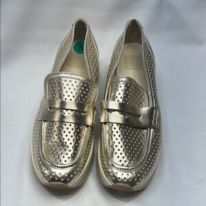 Gold Dolce Vita Women's Janine Loafers